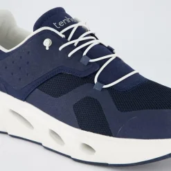 Ten Haag Men Elastic Lace Trainer - Ocean