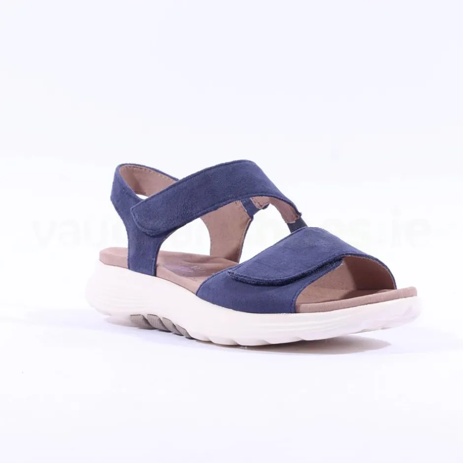Women Gabor Elasticated Sandal Sacred - Navy