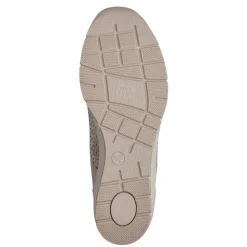 Women Jana Eloq Perforated Velcro Strap Shoe - Rose Gold