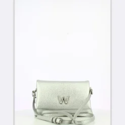 Wonders Envelope Flap Crossbody Bag - Silver