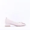 Women Caprice Evita Low Heel Link Shoe - Off White
