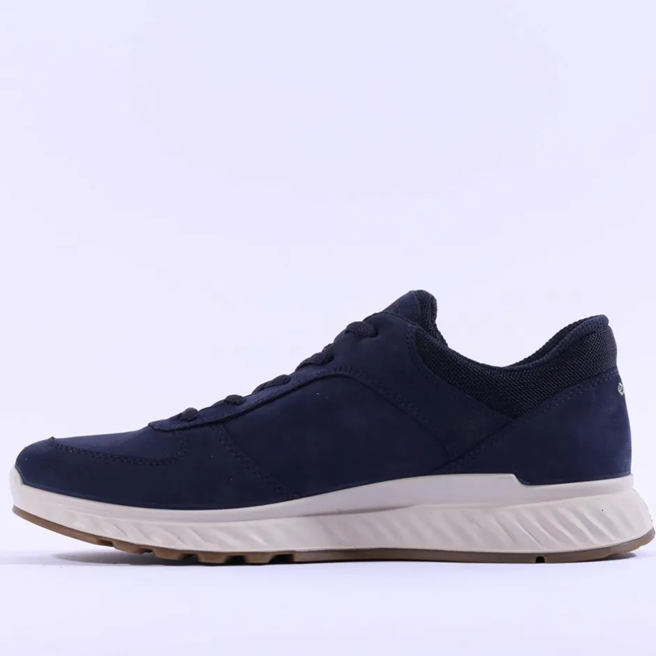 Women Ecco Women Exostride Goretex - Navy Nubuck