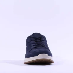 Women Ecco Women Exostride Goretex - Navy Nubuck