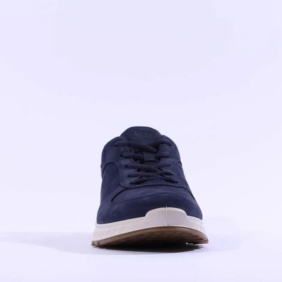 Women Ecco Women Exostride Goretex - Navy Nubuck