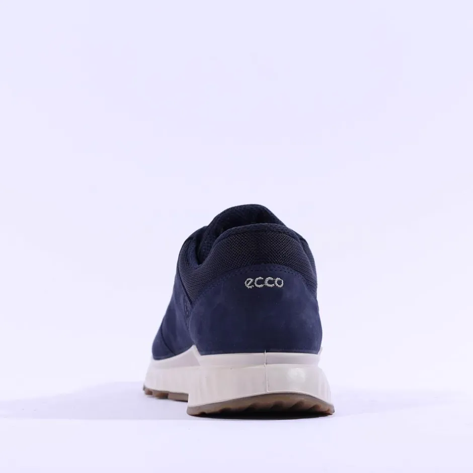 Women Ecco Women Exostride Goretex - Navy Nubuck