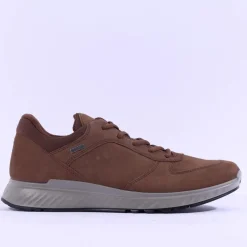 Ecco Men Exostride Goretex Shoe - Brown Nubuck