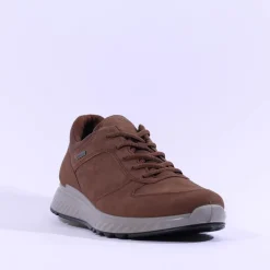 Ecco Men Exostride Goretex Shoe - Brown Nubuck