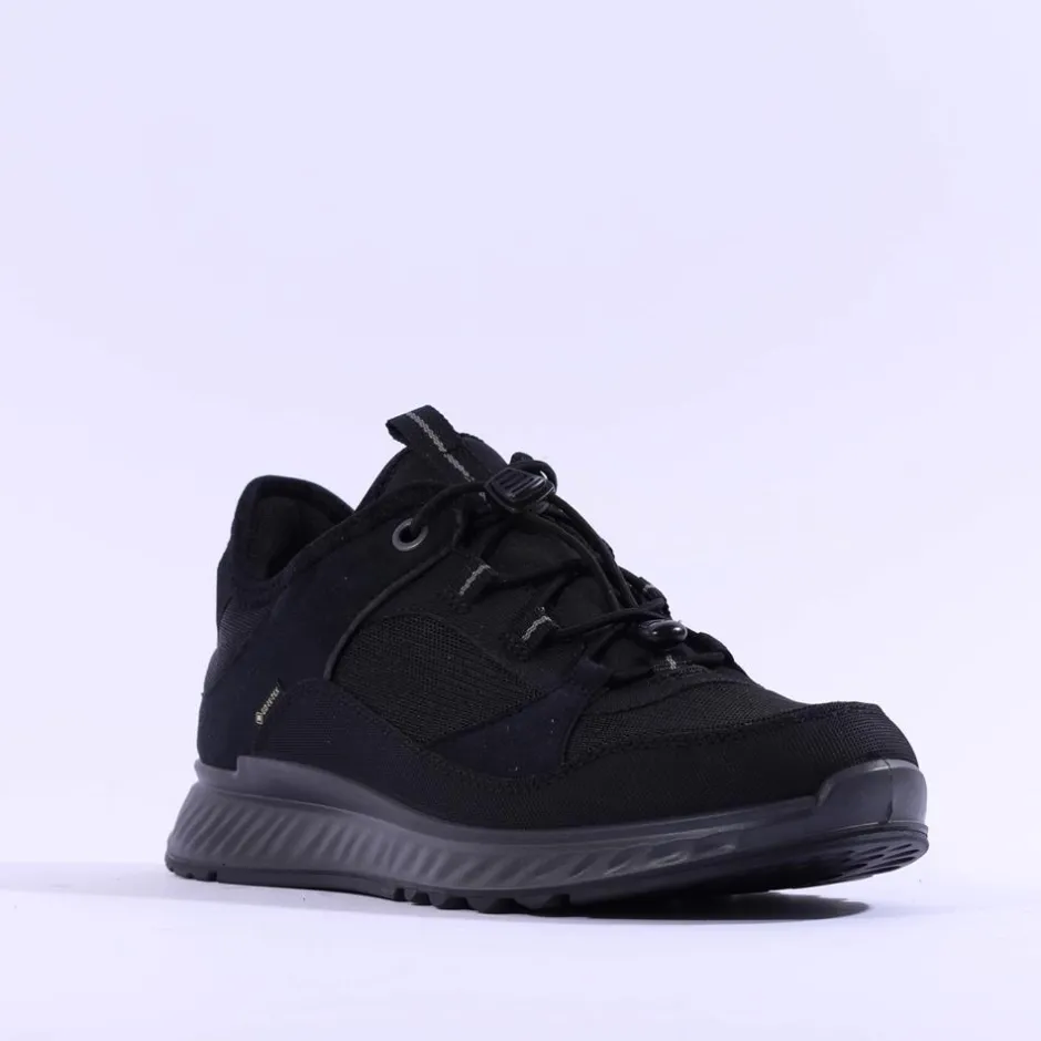 Women Ecco Women Exostride Goretex Shoe - Black Combi