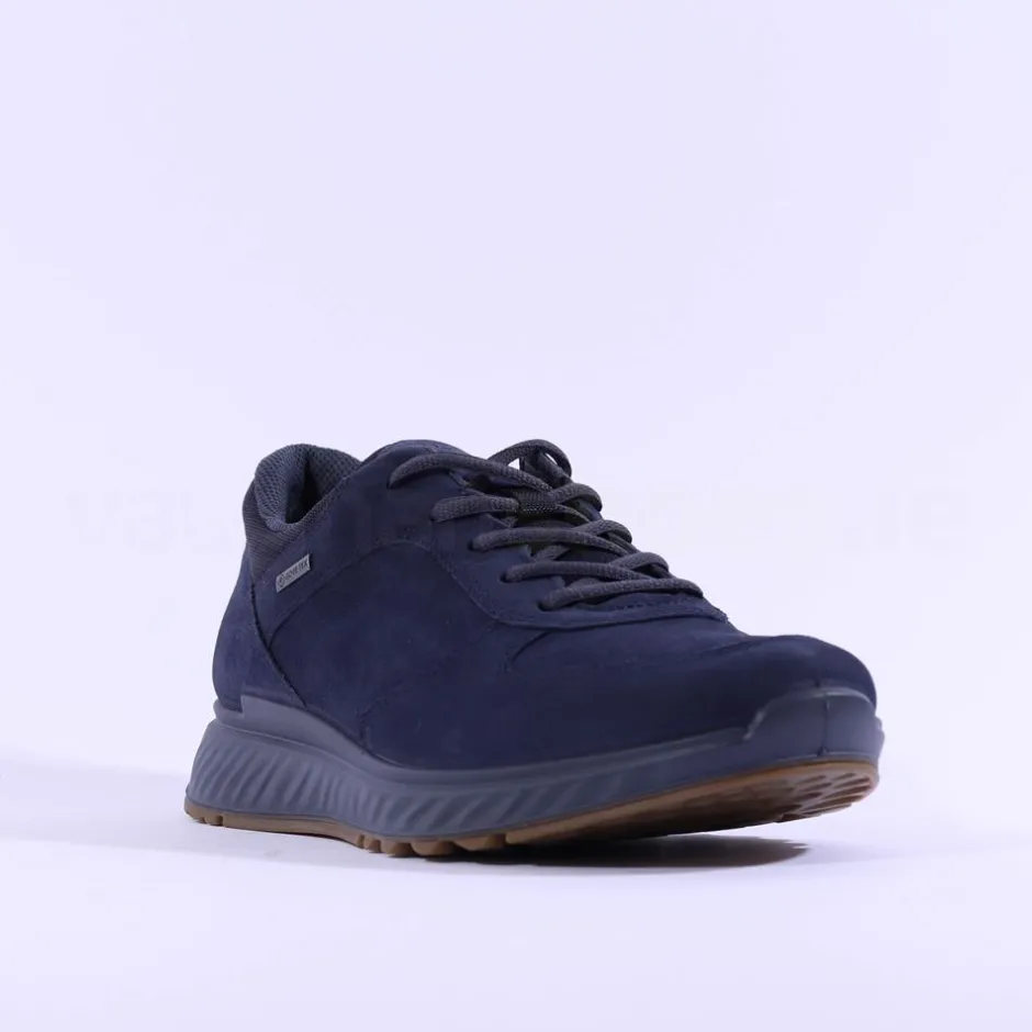 Ecco Men Exostride Goretex Shoe - Navy