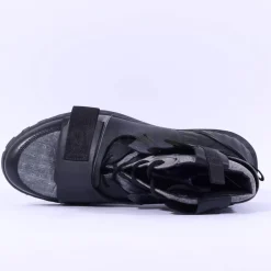 Ecco Men Exostrike Boot Velcro Straps - Black Grey