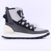 Ecco Men Exostrike Hydromax Boot - Grey Combi Leather
