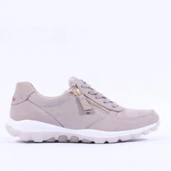 Women Gabor Fantastic Rolling Soft Twin Zip - Beige Shimmer