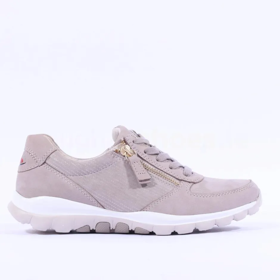 Women Gabor Fantastic Rolling Soft Twin Zip - Beige Shimmer