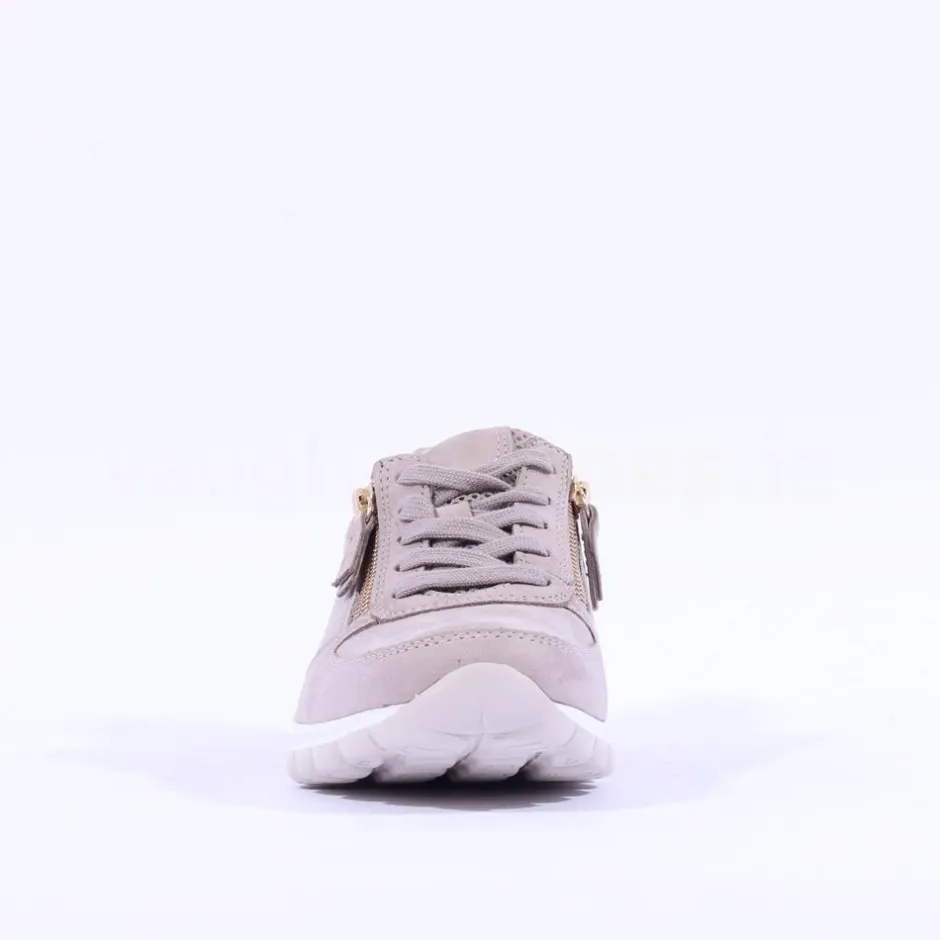 Women Gabor Fantastic Rolling Soft Twin Zip - Beige Shimmer