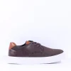 6th Sense Fiji Casual Laced Shoe - Coffee