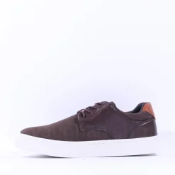 6th Sense Fiji Casual Laced Shoe - Coffee