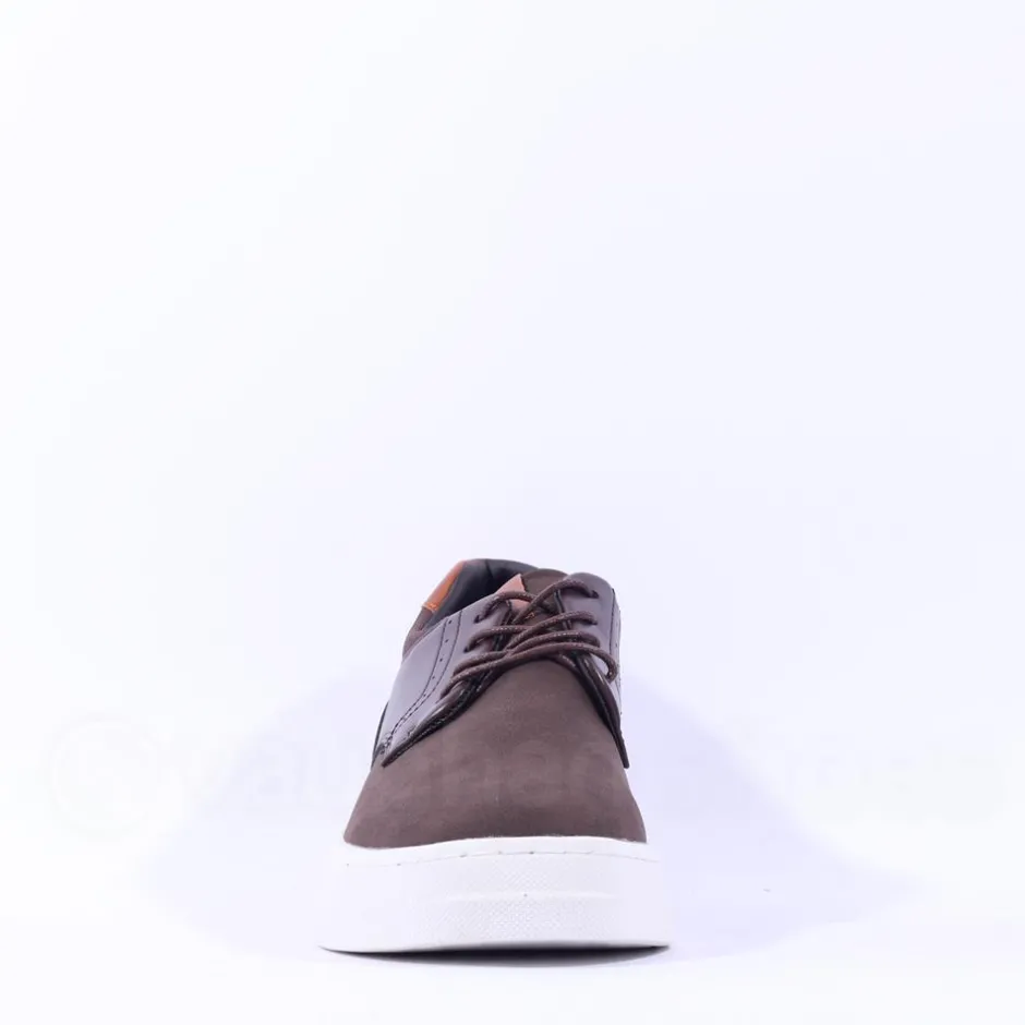 6th Sense Fiji Casual Laced Shoe - Coffee