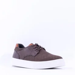 6th Sense Fiji Casual Laced Shoe - Coffee