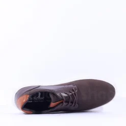 6th Sense Fiji Casual Laced Shoe - Coffee