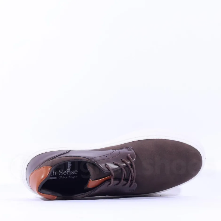 6th Sense Fiji Casual Laced Shoe - Coffee