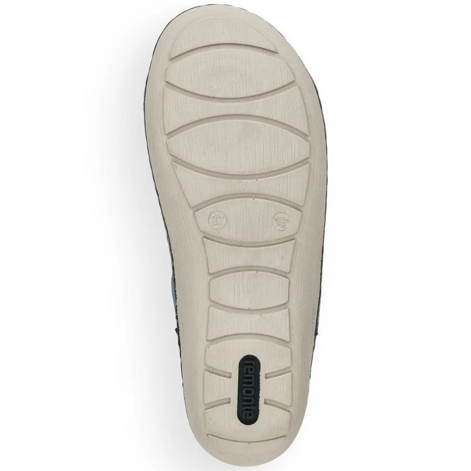 Women Remonte Filippa 2 Velcro Strap Sandal - Blue Combination