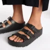 Women Birkenstock Florida Flex Platform Eva - Black