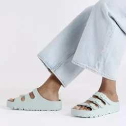 Women Birkenstock Florida Flex Platform Eva - Surf Green