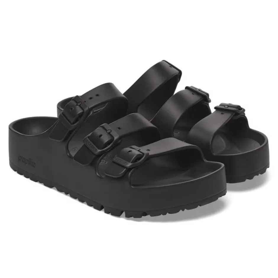 Women Birkenstock Florida Flex Platform Eva - Black
