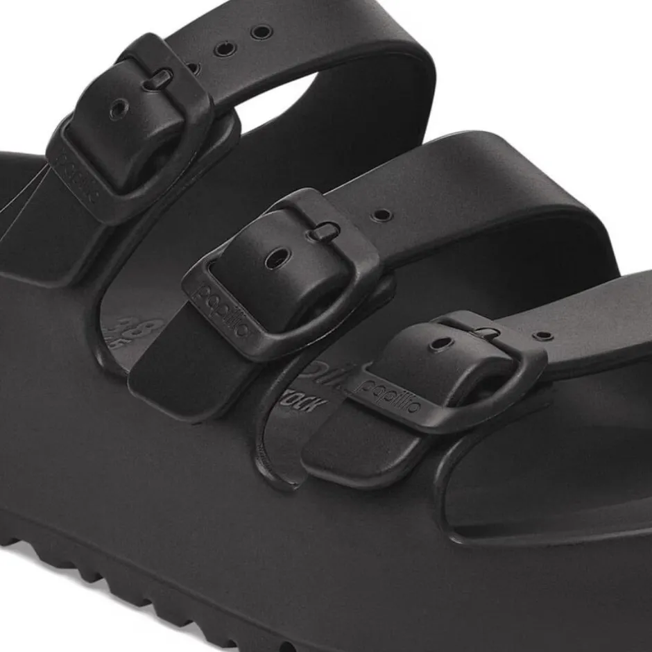 Women Birkenstock Florida Flex Platform Eva - Black
