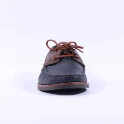 Anatomic Gel Floripa Boat Shoe - Navy Brown Combi