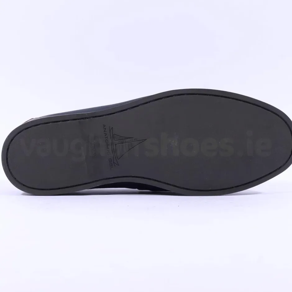 Anatomic Gel Floripa Boat Shoe - Navy Brown Combi