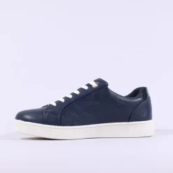 Women Tommy Bowe Ladies Flucher Sidezip Runner - Navy Gold