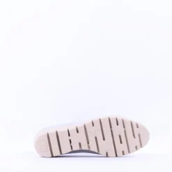 Women Wonders Fly Classic Slip On Wedge - Silver Leather