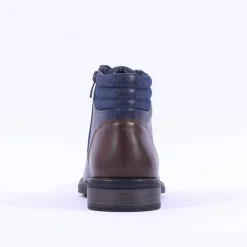 Brent Pope Frankton Laced Ankle Boot - French Blue