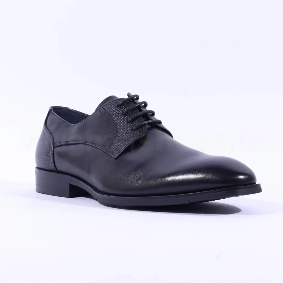 Tommy Bowe Gabba Dress Shoe - Black Leather