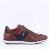 Tommy Bowe Gallo Laced Casual Trainer - Tan Leather