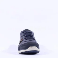 Tommy Bowe Gallo Laced Casual Trainer - Navy Leather