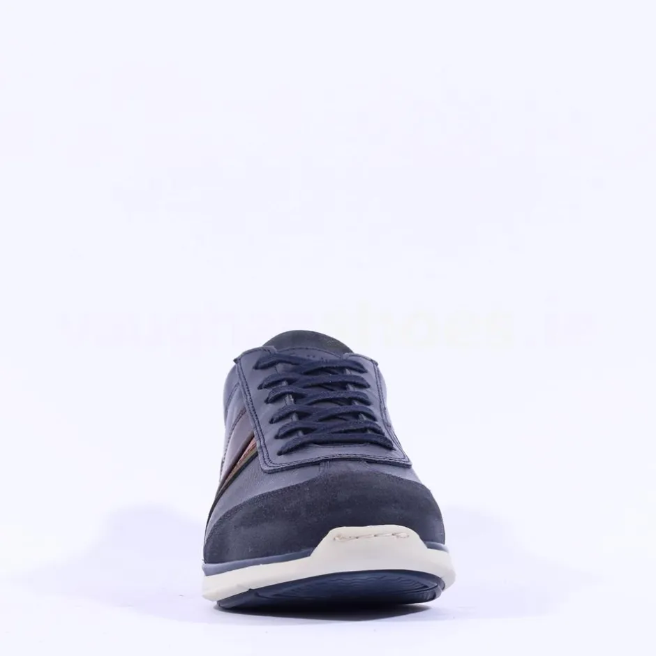 Tommy Bowe Gallo Laced Casual Trainer - Navy Leather