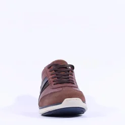 Tommy Bowe Gallo Laced Casual Trainer - Tan Leather