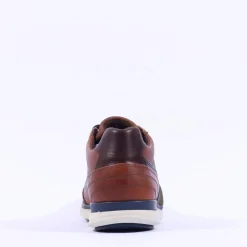 Tommy Bowe Gallo Laced Casual Trainer - Tan Leather