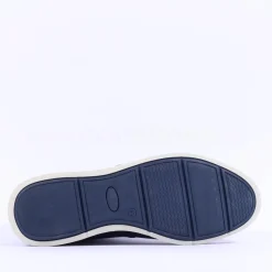 Tommy Bowe Gallo Laced Casual Trainer - Navy Leather