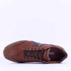 Tommy Bowe Gallo Laced Casual Trainer - Tan Leather