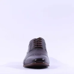 Tommy Bowe Galthie Toe Cap Oxford Shoe - Chestnut Leather
