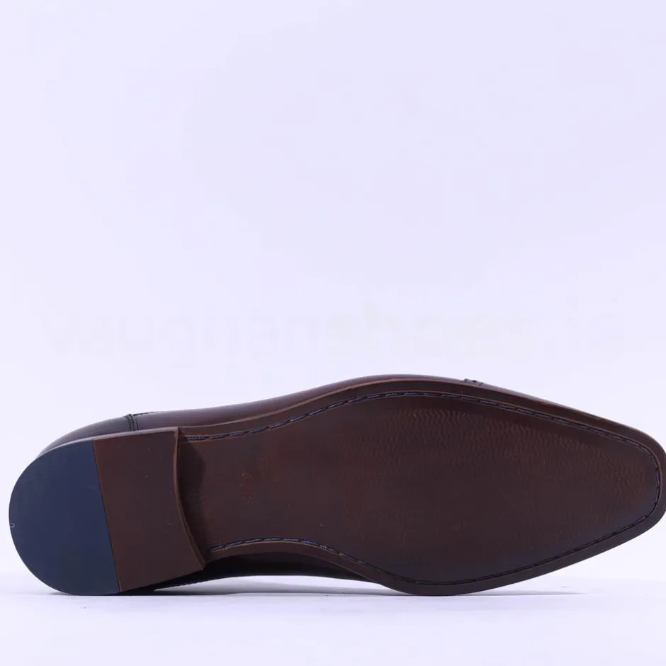 Tommy Bowe Galthie Toe Cap Oxford Shoe - Chestnut Leather