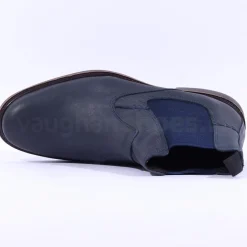 Anatomic Gel Garibaldi Gusset Boot - Navy Leather