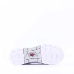 Women Gabor Garten Rolling Soft Zip Trainer - White Silver