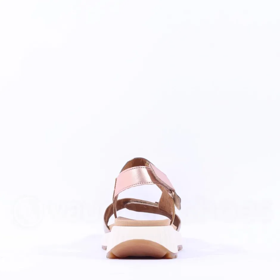 Women Gabor Gifted Sporty Velcro Multi Sandal - Gold Metallic