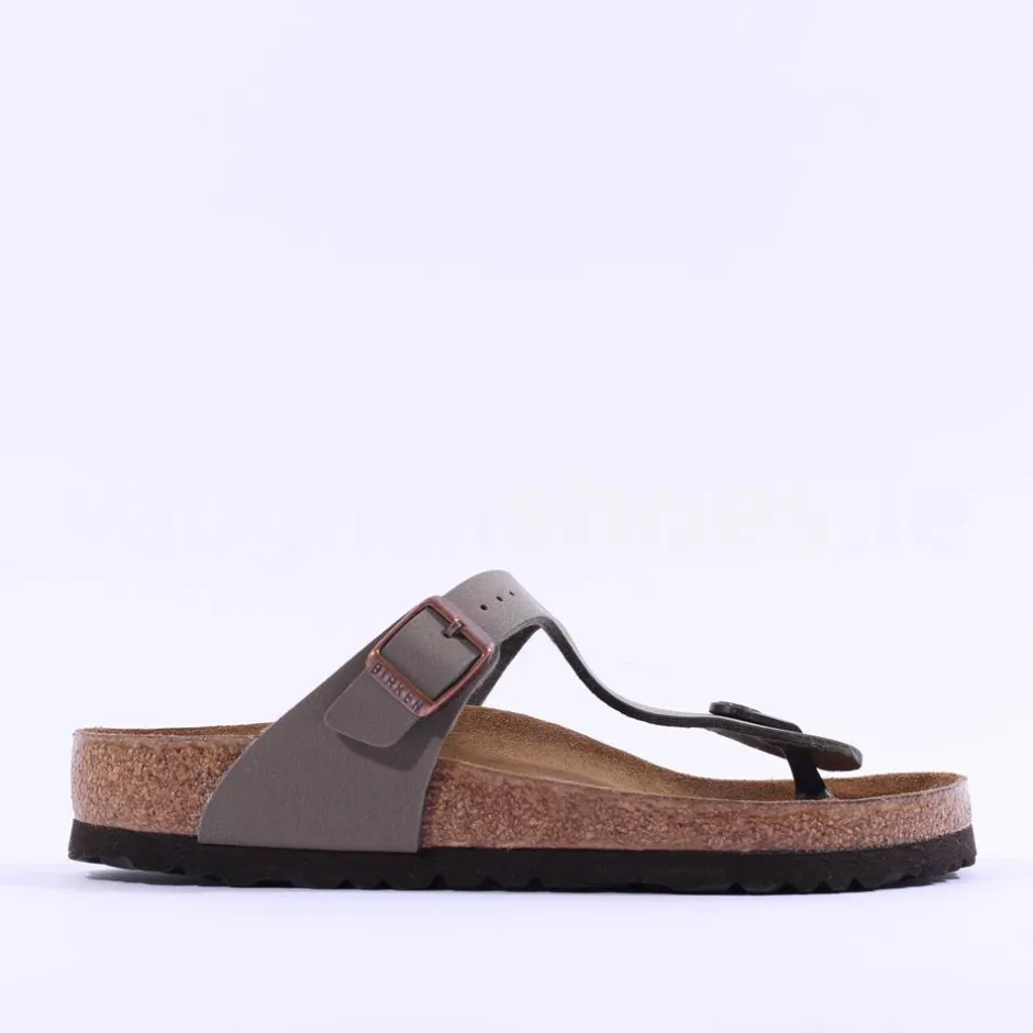 Women Birkenstock Gizeh Birko-Flor - Stone