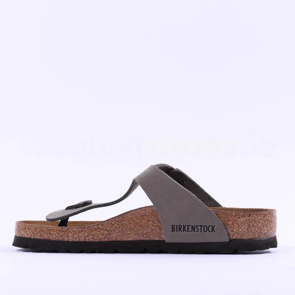 Women Birkenstock Gizeh Birko-Flor - Stone