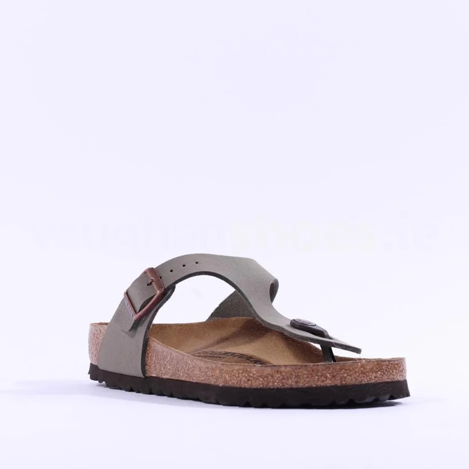 Women Birkenstock Gizeh Birko-Flor - Stone